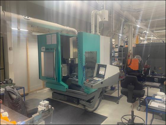 DMG 5 akset bearbejdningscenter